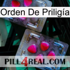 Orden De Priligía 15